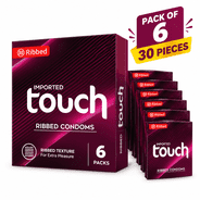Touch Ribbed Condom Price in Pakistan Box 30 Pieces